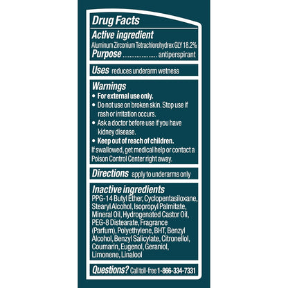 Men Original Protection Antiperspirant Deodorant, Sport, 2.7 Oz Pack of 6